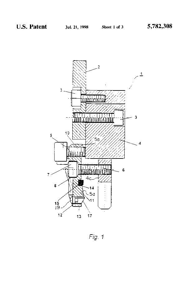 Quick clamping device for at least one tool of a machine tool (1) 用于机床的至少一个工具的快速夹紧装置(1)