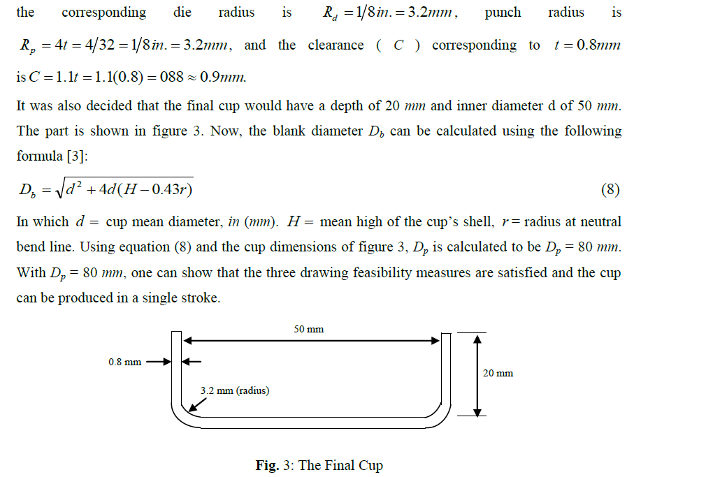 DESIGN AND FABRICATION OF A DEEP DRAWING MACHINE (7) 深冲板机的设计与制造(7)