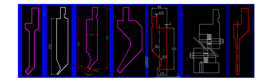Press brake stroke (2) 折弯机(2)