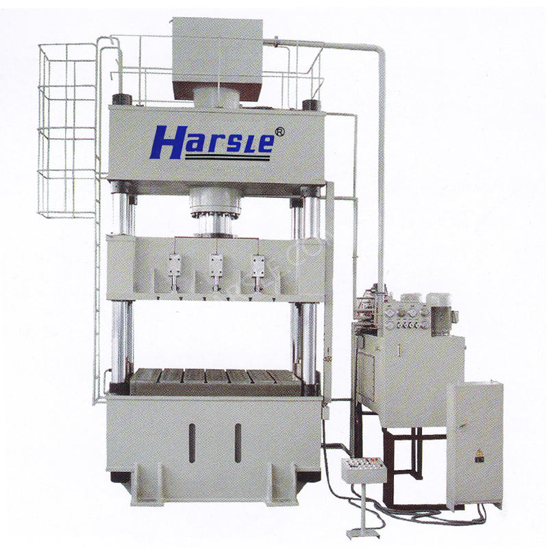 The working principle of the hydraulic press machine 液压机的工作原理