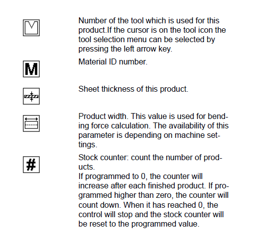 Programming of products and tools (6) 产品和工具编程(6)