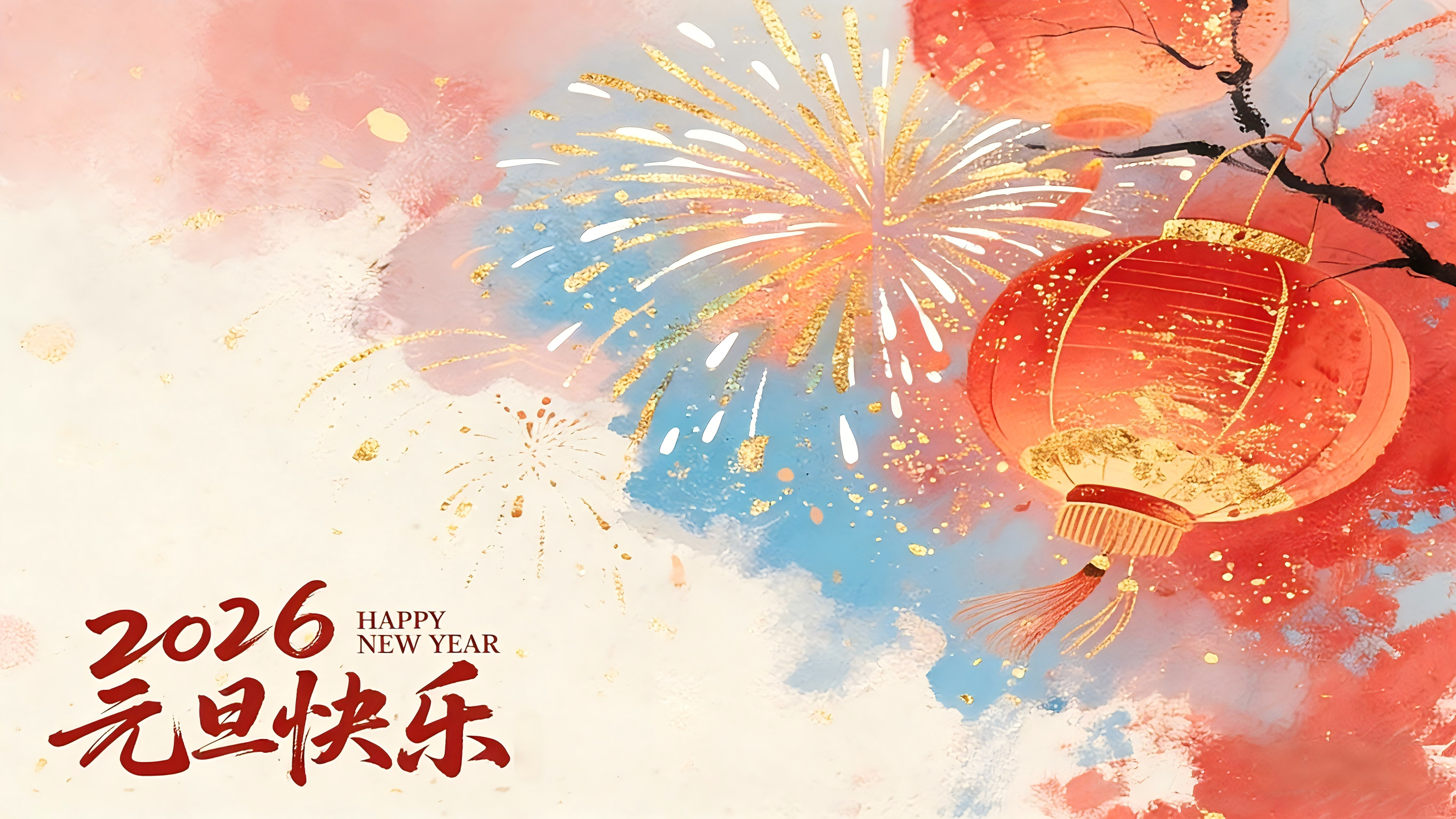 节日｜哈斯数控：跨年迎新贺元旦，与您共启新征程！